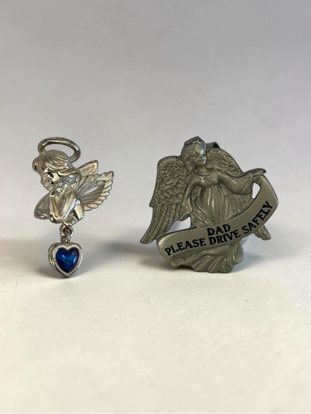 🫶🏻 Angel Pin & Please Drive Safe Dad Visor Clip